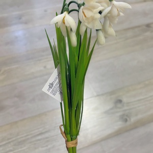 Hóvirág élethű gumi  - otthon & életmód - virágdekoráció - virágdíszek - asztali virágdísz - Meska.hu