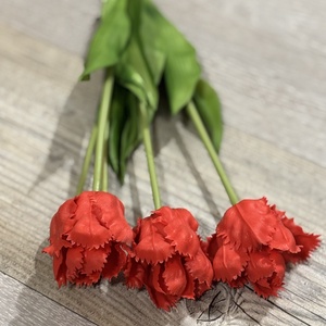 Papagáj tulipán csokor  - otthon & életmód - virágdekoráció - virágdíszek - asztali virágdísz - Meska.hu