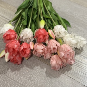 Papagáj tulipán csokor , Otthon & Életmód, Virágdekoráció, Virágdíszek, Asztali virágdísz, , MESKA