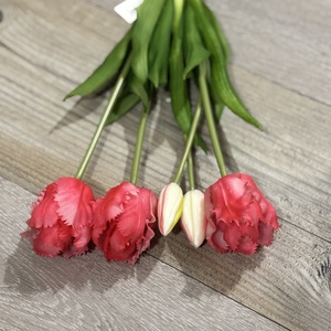 Papagáj tulipán csokor  - otthon & életmód - virágdekoráció - virágdíszek - asztali virágdísz - Meska.hu