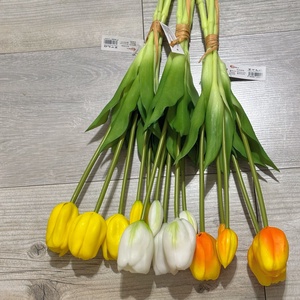 Élethű gumi tulipán csokor  - otthon & életmód - virágdekoráció - virágdíszítő kellékek - Meska.hu