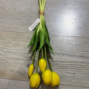Élethű gumi tulipán csokor  - otthon & életmód - virágdekoráció - virágdíszítő kellékek - Meska.hu