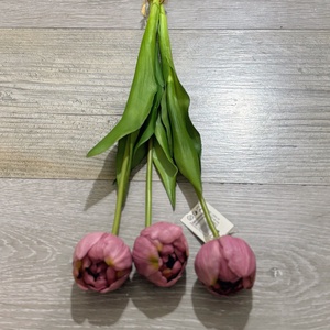 Élethű gumi tulipán csokor  - otthon & életmód - virágdekoráció - virágdíszítő kellékek - Meska.hu