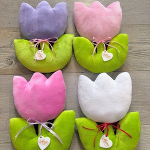 Anyák napi plüss tulipán  - Meska.hu