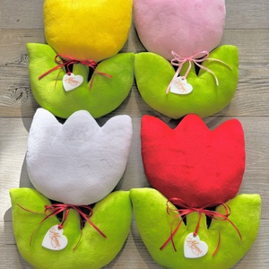 Anyák napi plüss tulipán  - Meska.hu