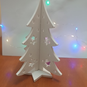 Karácsonyi asztali dekoráció , Karácsony, Adventi díszek, Adventi asztaldísz, Gipszöntés, MESKA