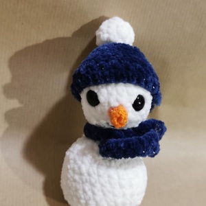 Horgolt hóember  - Meska.hu