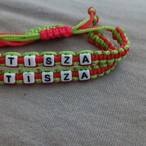 Névre szóló karkötő,rendszámos kulcstartó  - Meska.hu