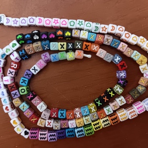 Névre szóló karkötő,rendszámos kulcstartó  - ékszer - karkötő - fonott karkötő - Meska.hu