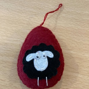 Húsvéti tojásdísz - bárány vegyes - otthon & életmód - dekoráció - fali és függő dekoráció - függődísz - Meska.hu