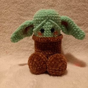  horgolt Yoda kuki Star Wars  - Meska.hu