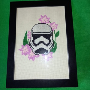 Hímzett Star Wars kép - otthon & életmód - dekoráció - kép & falikép - vászonkép - Meska.hu