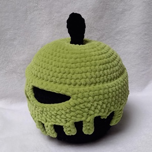  Koponyás  alma- Poisoned apple- Mérgezett alma - otthon & életmód - dekoráció - halloween - halloweeni figurák - Meska.hu