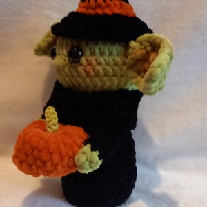 Halloween Grogu - otthon & életmód - dekoráció - halloween - halloweeni figurák - Meska.hu