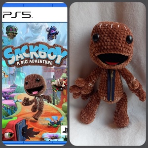 Sackboy - játék & sport - plüssállat & játékfigura - plüss mesefigurák - Meska.hu