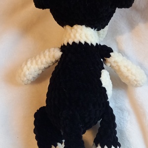 Horgolt staffordshire terrier kutya  - játék & sport - plüssállat & játékfigura - kutya - Meska.hu