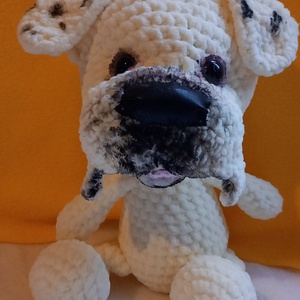 Horgolt boxer  kutya , Játék & Sport, Plüssállat & Játékfigura, Kutya, Baba-és bábkészítés, Horgolás, MESKA