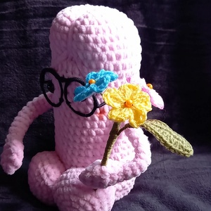 Horgolt vicces kuki (vidám pénisz) leánybúcsúra - esküvő - lánybúcsú - Meska.hu