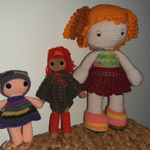 Ancsika - játék & sport - baba & babaház - öltöztethető baba - Meska.hu