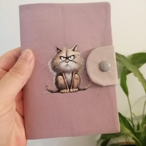 Cica oltási könyv borító - 11x16cm - otthon & életmód - kisállatoknak - cicáknak & macskáknak - Meska.hu
