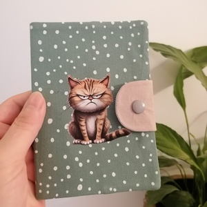 Cica oltási könyv borító - 11x16cm - otthon & életmód - kisállatoknak - cicáknak & macskáknak - Meska.hu