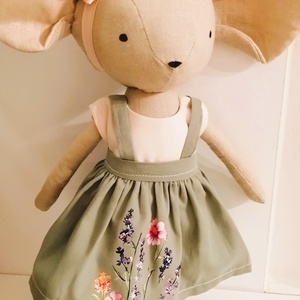 Egérke virágmintás szoknyában  - kézműves , textil játékfigura  - játék & sport - plüssállat & játékfigura - más figura - Meska.hu Egérke virágmintás szoknyában  - kézműves , textil játékfigura  - játék & sport - plüssállat & játékfigura - más figura - Meska.hu