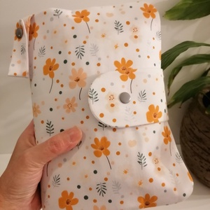 Happy flowers- Pelenkázó neszesszer, vízhatlan pelenkázó alátéttel - táska & tok - Meska.hu