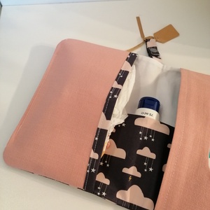 Clouds and stras - pelenkázó neszesszer - baba - mama - pelenkázó, babafürdető kellékek - pelenkázó neszeszer, pelenkatartó - Meska.hu