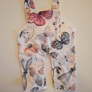 Kertésznadrág, overáll - ruházat, babaruha  textiljáték figurákra (Maci, Őzi, Nyuszi, Kutyus, Egérke, Panda), Játék & Sport, Baba & babaház, Játékbaba, babakellék, , MESKA