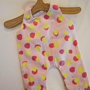 Kertésznadrág, overáll - ruházat, babaruha  textiljáték figurákra (Maci, Őzi, Nyuszi, Kutyus, Egérke, Panda) - játék & sport - baba & babaház - játékbaba, babakellék - Meska.hu