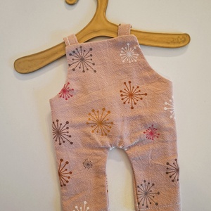 Kertésznadrág, overáll - ruházat, babaruha  textiljáték figurákra (Maci, Őzi, Nyuszi, Kutyus, Egérke, Panda) - játék & sport - baba & babaház - játékbaba, babakellék - Meska.hu