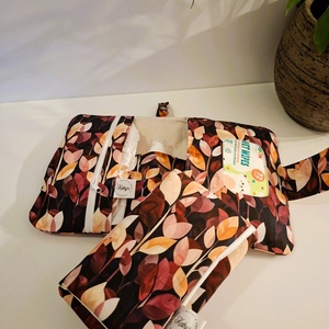 Levelek - Pelenkázó neszesszer, vízlepergetős pelenkázó alátéttel, Baba - mama, Pelenkázó, babafürdető kellékek, Pelenkázó neszeszer, pelenkatartó, Varrás, MESKA