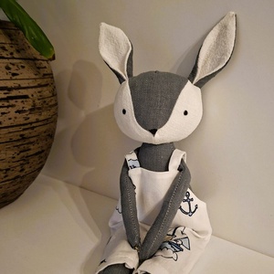 Matróz őzike� a legcukibb kis kalandor - kézműves, öltöztethető gyerekjáték figura - játék & sport - plüssállat & játékfigura - őzike, szarvas - Meska.hu