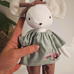 Mini egér  � a legcukibb kis tavaszváró - kézműves, öltöztethető gyerekjáték figura - Meska.hu