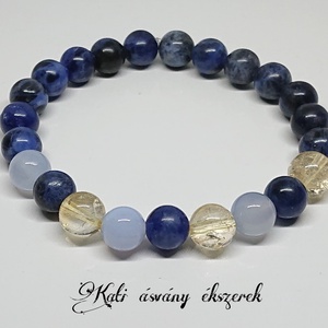 Cukorbetegség tünetei csökkentésére való ásvány karkötő  - ékszer - karkötő - bogyós karkötő - Meska.hu