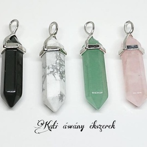 Kétcsúcs ásvány medálok  - ékszer - nyaklánc - medál - Meska.hu