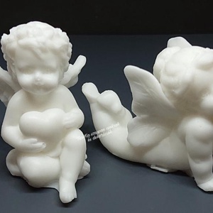 Anygyalka szappan díszek, Otthon & Életmód, Dekoráció, Dísztárgy, Virágkötés, Szappankészítés, MESKA