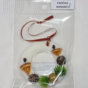 Karácsonyi akasztható illatosító - otthon & életmód - gyertya, illat, aroma - illatviasz - Meska.hu