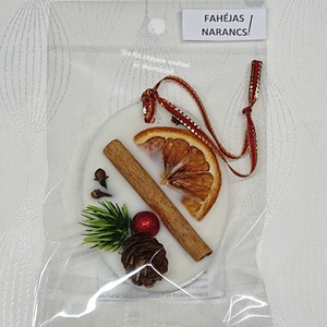 Karácsonyi akasztható illatosító - otthon & életmód - gyertya, illat, aroma - illatviasz - Meska.hu