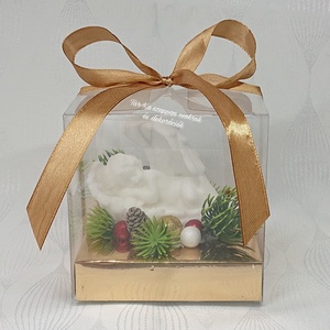 Karácsonyi angyalka díszdobozban - karácsony - karácsonyi lakásdekoráció - karácsonyi lakásdíszek - Meska.hu