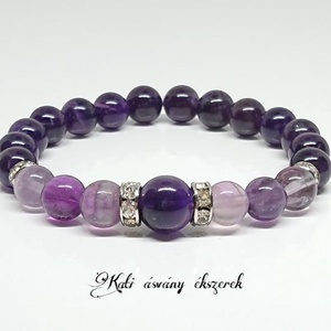 Koronacsakra erősítő ásvány karkötő  - Meska.hu