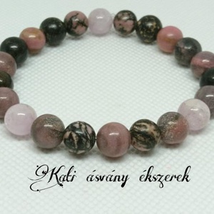 Szívcsakra erősítő ásvány karkötő  - Meska.hu
