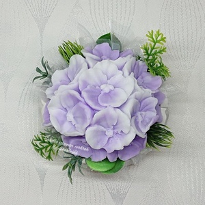 Hortenzia szappanvirág  - otthon & életmód - dekoráció - virágdísz és tartó - csokor & virágdísz - Meska.hu