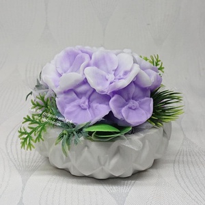 Hortenzia szappanvirág , Otthon & Életmód, Dekoráció, Virágdísz és tartó, Csokor & Virágdísz, Virágkötés, Szappankészítés, MESKA