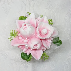 Illatos tulipán szappan csokor  - otthon & életmód - dekoráció - virágdísz és tartó - csokor & virágdísz - Meska.hu