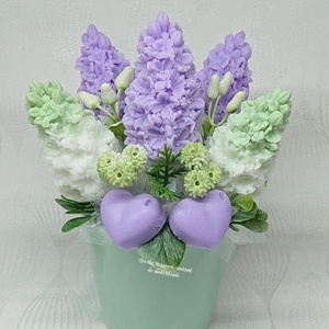 Orgona szappanvirág csokor  - Meska.hu