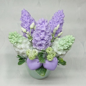 Orgona szappanvirág csokor  - otthon & életmód - dekoráció - virágdísz és tartó - csokor & virágdísz - Meska.hu