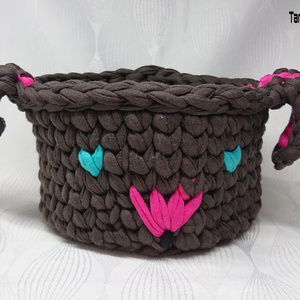 Nyuszi tároló/kaspó  - otthon & életmód - tárolás & rendszerezés - tárolókosár - Meska.hu