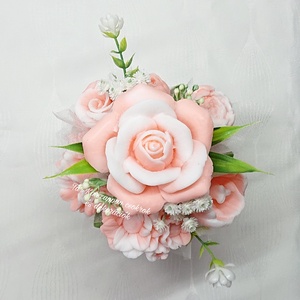 Magnólia illatú szappanvirág csokor - otthon & életmód - dekoráció - Meska.hu