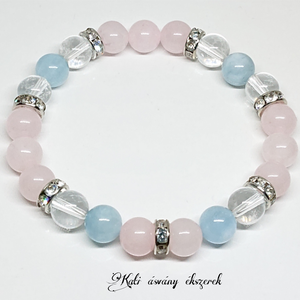 Boldogság, öröm fokozására való ásvány karkötő  - ékszer - karkötő - ásványkarkötő - Meska.hu